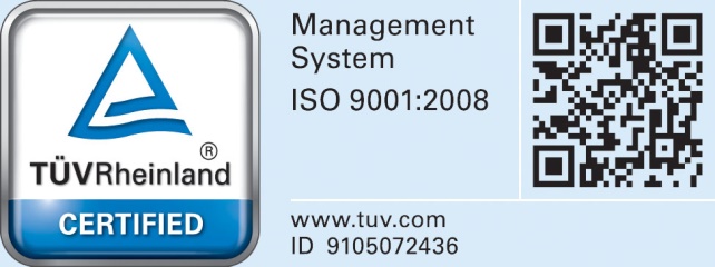 Certifié ISO9001:2008